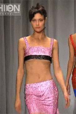 versaceslut:  Gianni Versace Fall 1997 // Versace Spring 2015  do that tho cuz the whole first column is cool.