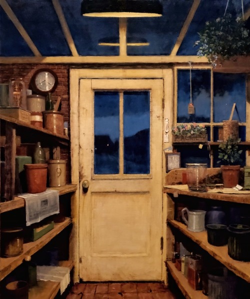 polkadotmotmot:Donald Jurney - The Potting Shed, 2020