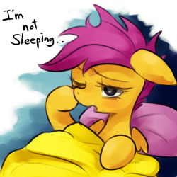 I’m not sleeping.. by Marenlicious
