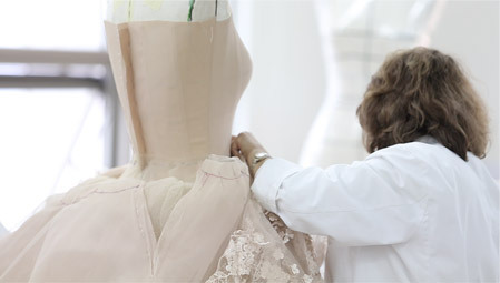fuckyeahfashioncouture:  Elie Saab Haute Couture Spring 2014 Wedding Dress Detail