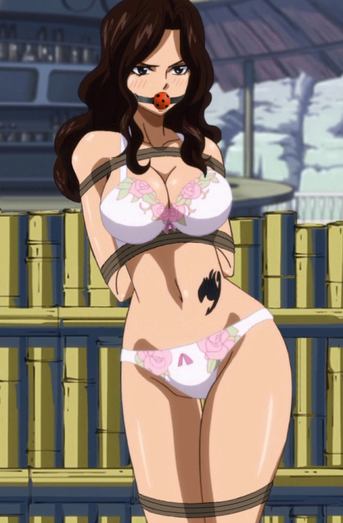 grosslyabnormal:  Cana Alberona Tied Up &amp; Gagged 2 by songokussjsannin8000