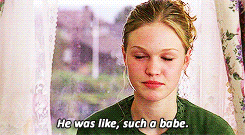 seldrew:  get to know me meme: [1/5 favorite female characters:Kat Stratford] 10