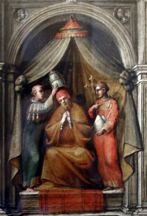 Giovanni di Lorenzo - Coronation of Pope Paul III (1534). Detail.