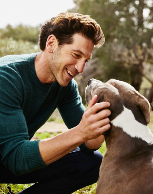 darlingshane: Jon Bernthal and Bam Bam for Backstage Magazine