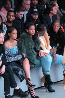 thebadgalrih:  Adidas Originals x Kanye West YEEZY SEASON 1 fashion show during New York Fashion Week
