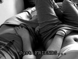 nobra-and-wetpanties:  yagirlbrooke69:  lesbigethorny:  ahhh  Anyone wanna be “just friends?” (;  I do