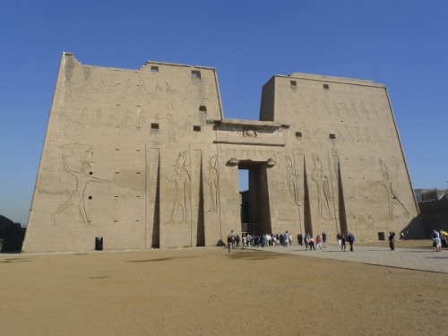 Temple of Horus at Edfu, Aswan.