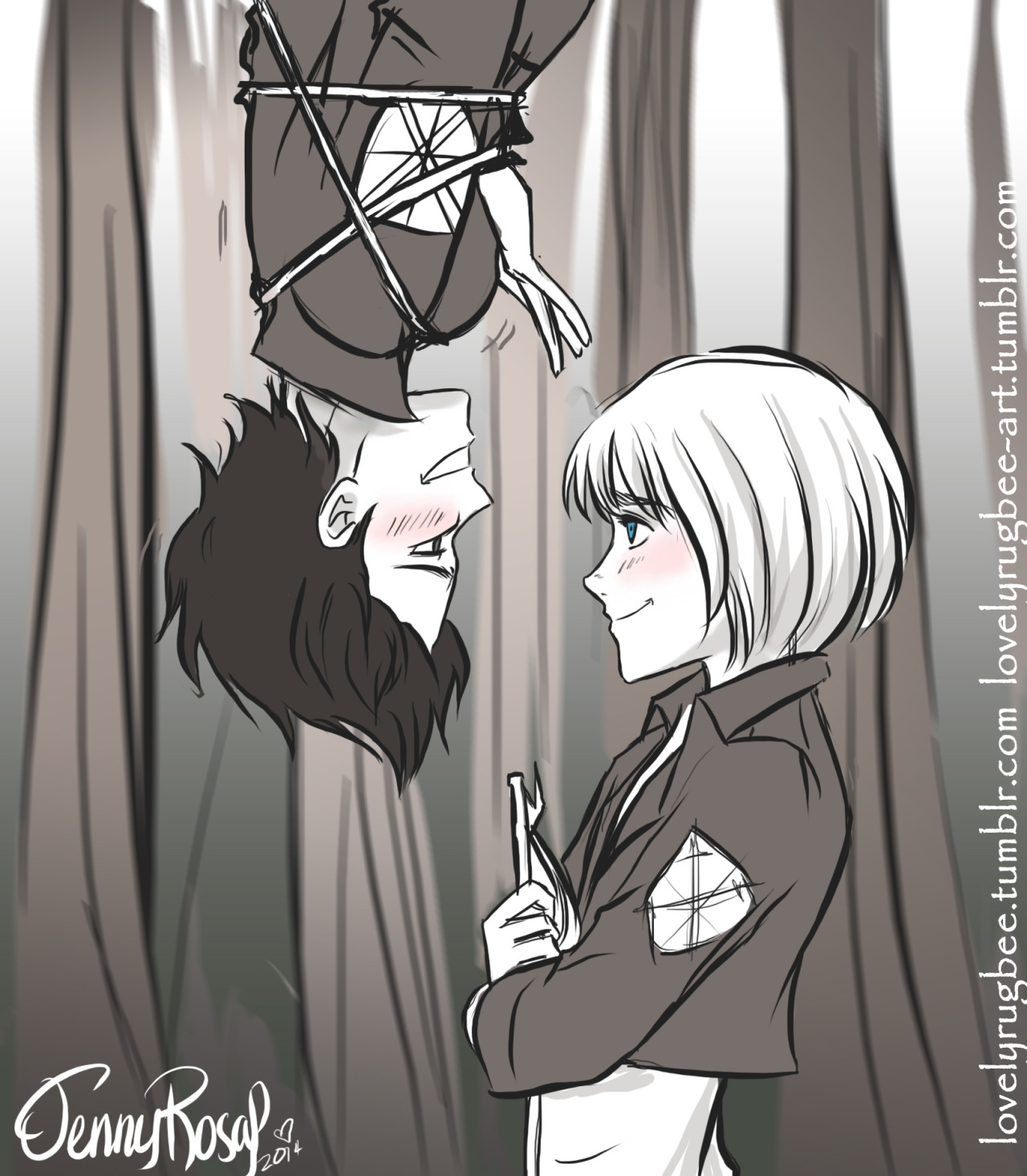 lovelyrugbee:  WOW YOU REALLY WANTED EREMIN. ITS OK IM OBSESSED TOO. Forest of big