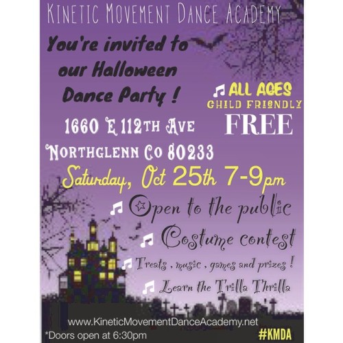 #KMDA #KineticMovementDanceAcademy Next Saturday!! The past two years were so fun, can’t wait for this year! Open to the public! Friends and family and newcomers welcome! Let’s make memories !