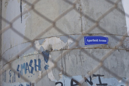 “Apartheid Avenue” Seen in Bethlehem. Photo by Jesse Rebekah