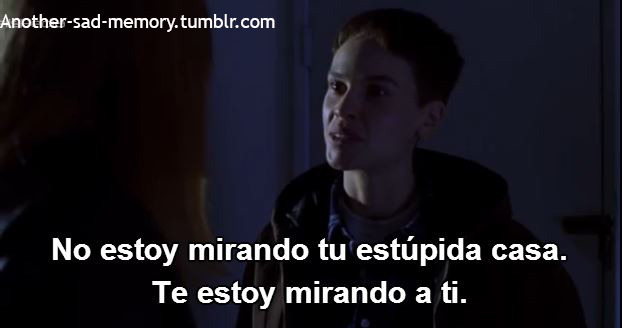 another-sad-memory:  Boys Don’t Cry.