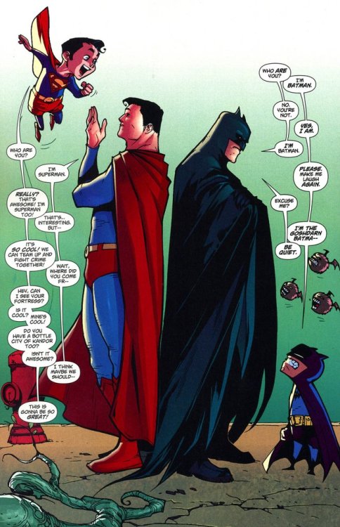 daily-superheroes:Love this page from Superman/Batman #51 (Oct 2008)daily-superheroes.tumblr.