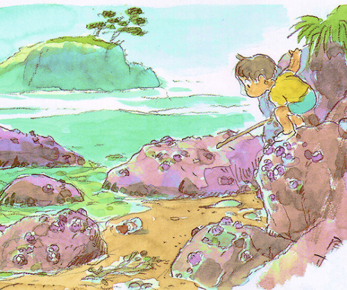 debickis:PONYO (2008) dir. Hayao Miyazakiconcept sketches / final result