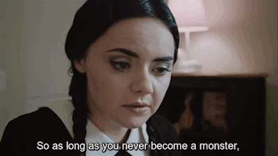 xnps:I knew choosing Wednesday Adams as a role model was a smart choice