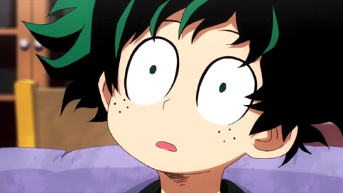 msleilei:  Izuku and Mama Mido ❤   Guess who Deku takes after 