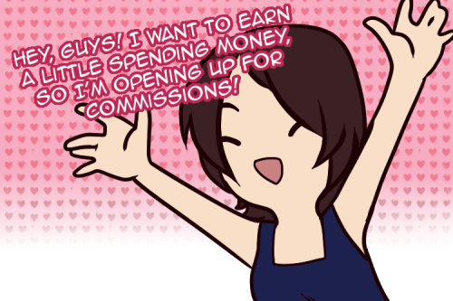 jamietheignorantamerican: Things I feel shitty about #3432: Opening up for Commissions I feel like t