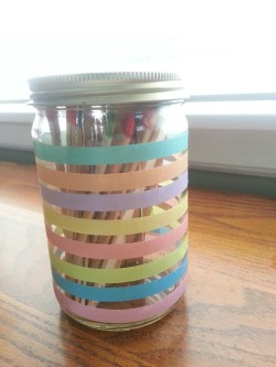 Long-Distance-Lovin:  I Made Us A Cute Date Idea Jar This Morning!!