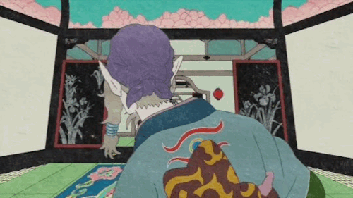 Mononoke (2007) Aesthetic
