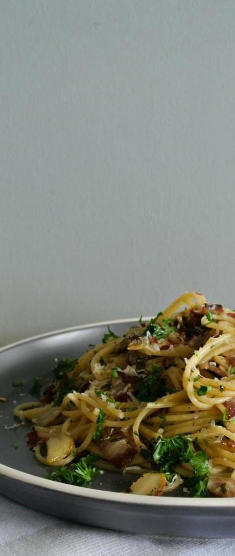 Instant Pot Spaghetti Aglio Olio Recipe