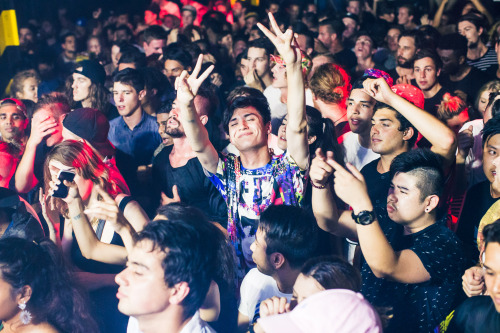 HOLD TIGHT @ Oxford Art Factory with Mr Cormack + Hudson Mohawke (Part 1). More here.