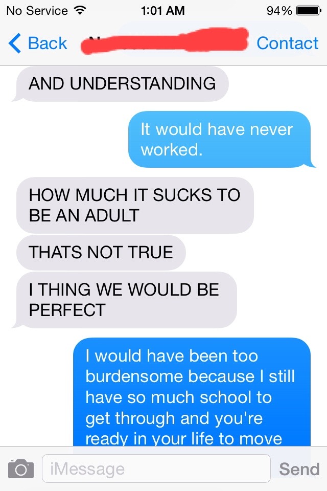 V and I just had this convo an hour or so ago.  I hate when we get like this.  Legally