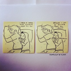 madeleineishere:  💋Post-it-Love-Note I