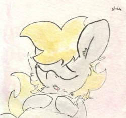 slightlyshade:Shhh, she’s sleeping!D’aww,