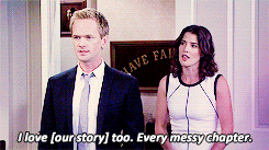 neuralmente:  Ultimately, Barney and Robin are in love. I wouldn’t worry about them being tested. It’s their wedding weekend. They’ve passed the test. – Carter Bays 