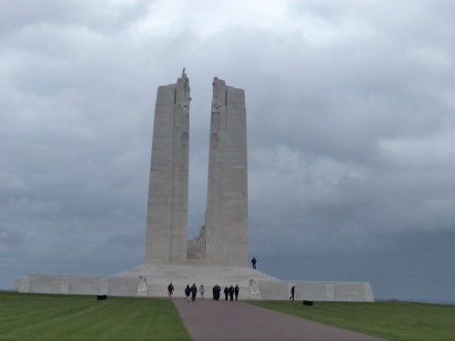 dancing-wombat:Canadian World War One Memorial, Vimy Ridge France