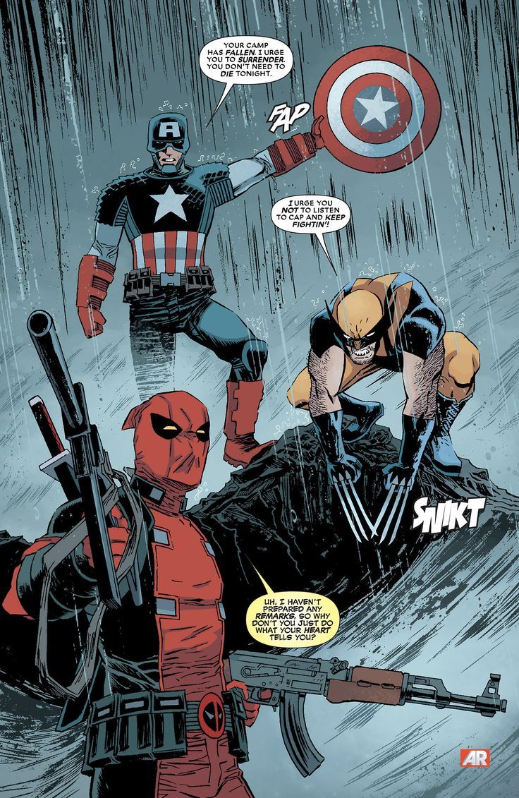Deadpool & Captain America