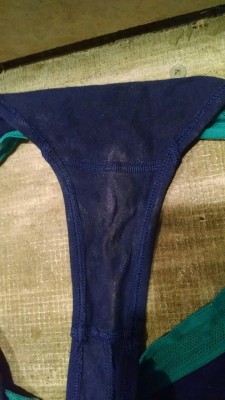 grabandsplash:  Went to the bestfriend’s house for a birthday party and found these in the dirty laundry again. They were still wet from her wearing them the day before. Her pussy tastes so sweet I just want to bury my face in it.