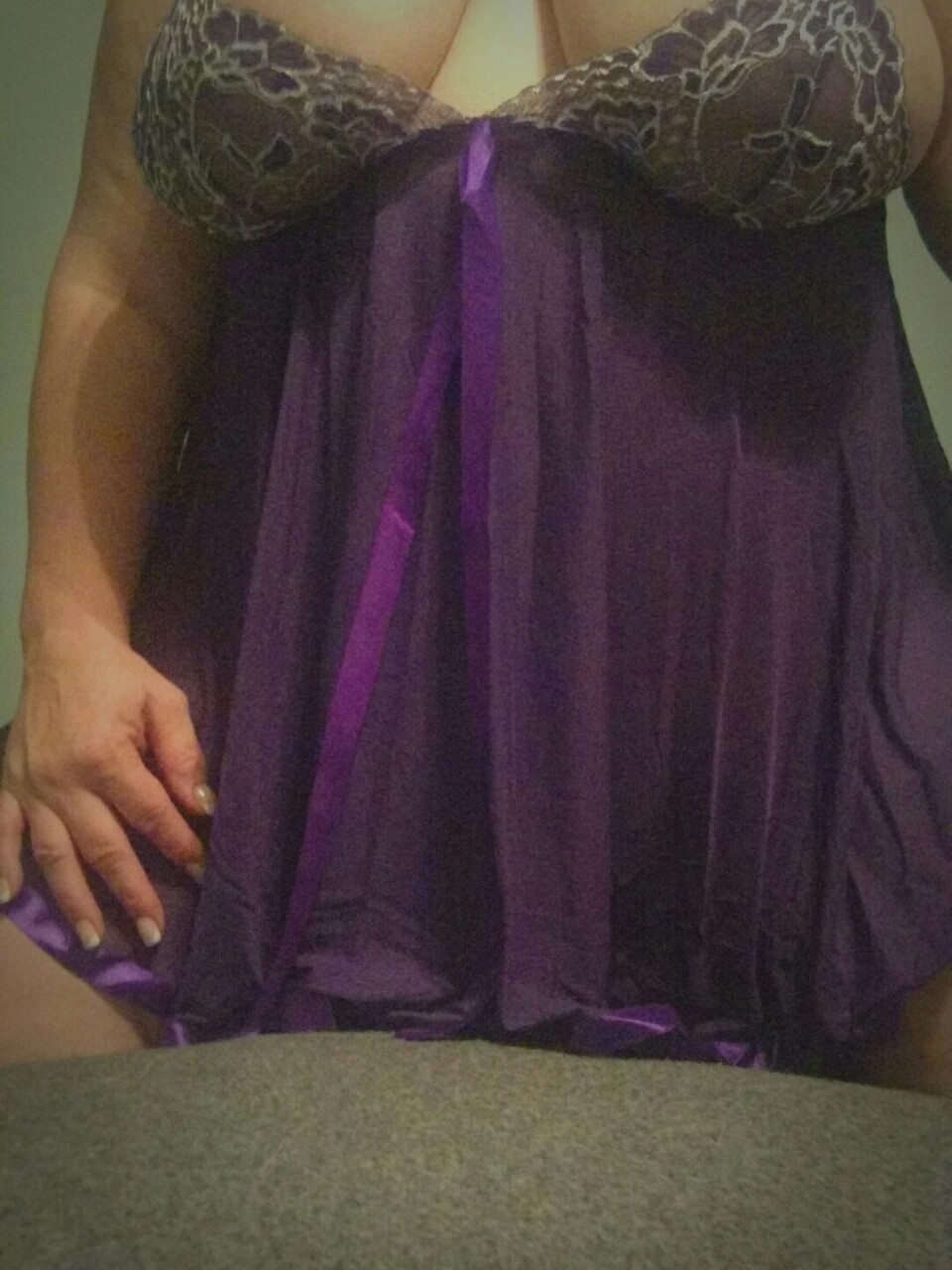 groovyteri:  Got this beautiful lingerie from a follower for my birthday.  Thank