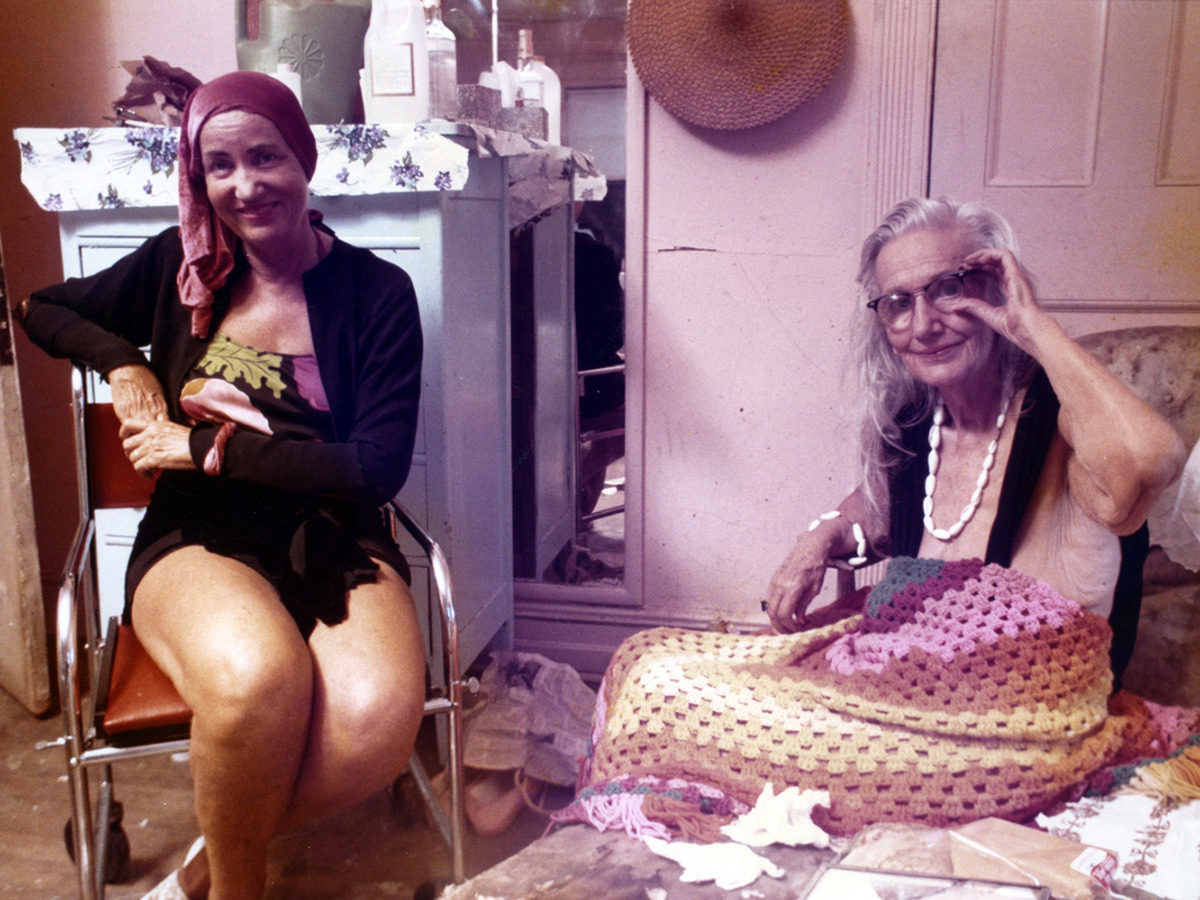 tcm:  Moments with Big Edie and Little Edie Beale in GREY GARDENS (’76)