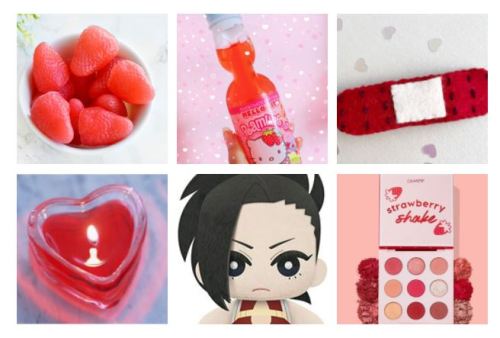  — ꒰  ♡  ꒱ Momo Yaoyorozu self care kit for Anon! Please have a good day and remember self care is b