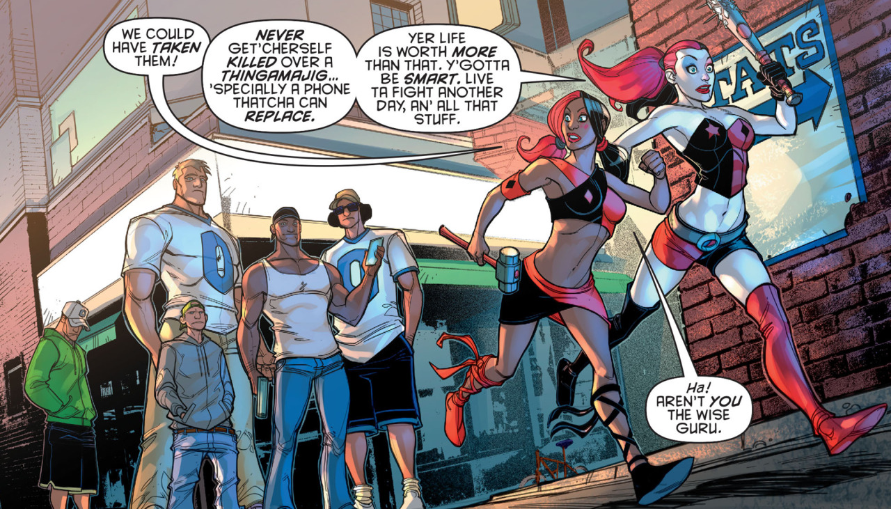 why-i-love-comics:  Harley Quinn #18 - “Fish Food” (2015) written by Amanda