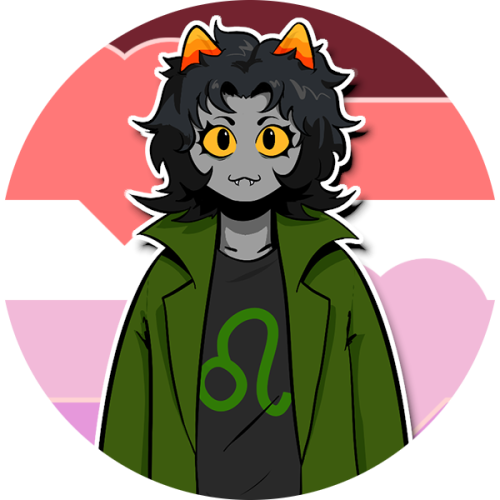 eldrifigender feferi and amarecattic nepeta icons for anon!image id: six circular icons. each icon i