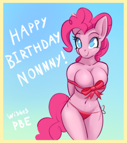 pony-butt-express:  Probably the latest birthday