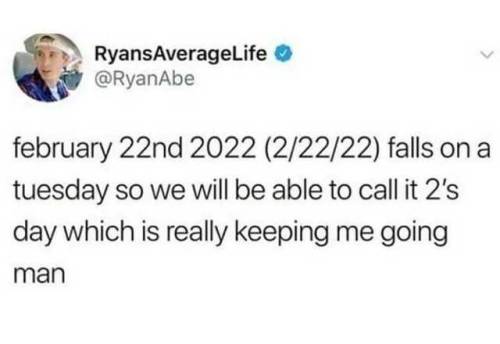 whitepeopletwitter:Twos Day