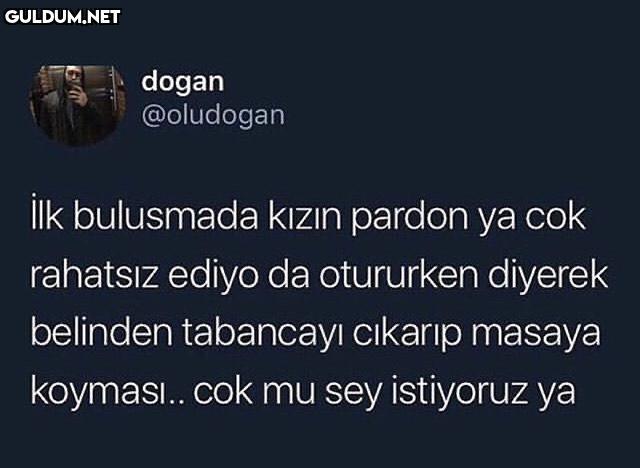 dogan @oludogan İlk...