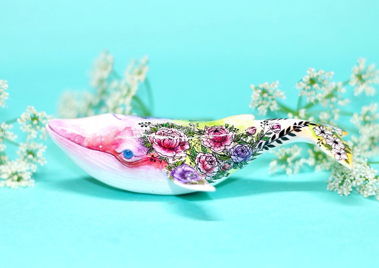 sosuperawesome:  Whale FigurinesFox Luu Creations on EtsySee our #Etsy or #Whale