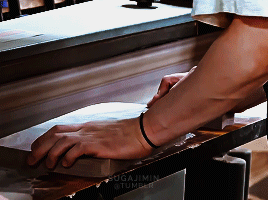 Woodworking With Yoongi