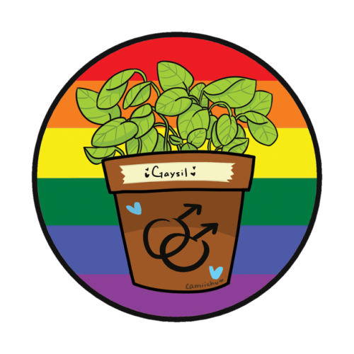 frootpouch:Prideful Plant Puns!!!I’ve been working on these since pride month, and I feel bad 