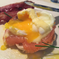 fatty-food:   	Smoked Salmon Benedict by