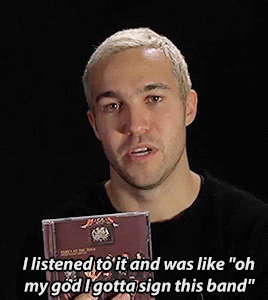 wasforcenturies-deactivated2016:  Pete Wentz on signing Panic! At The Disco 