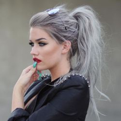 Grey hair