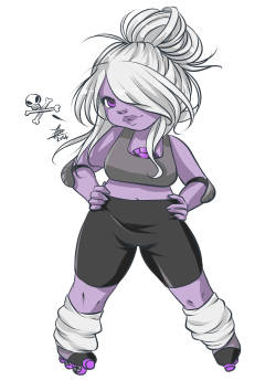 Chiichanny:  I Think Amethyst Would Be An Awesome Roller-Blader  Yes Yes Yes! &Amp;Lt;3