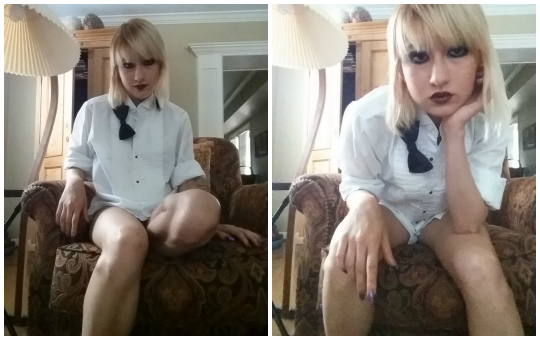 stevita:  here for all your sexy waitress fantasy needs  So much pretty