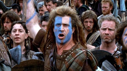 Political freedom: what is it?(Pictured: William Wallace (Mel Gibson) rallies Scottishtroops during 