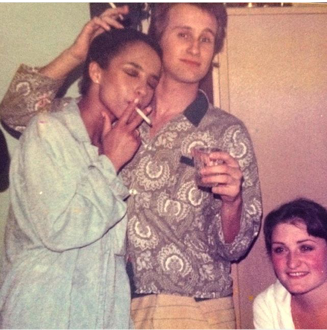 sade-adu:  Sade at a slumber party with friends in 1977
