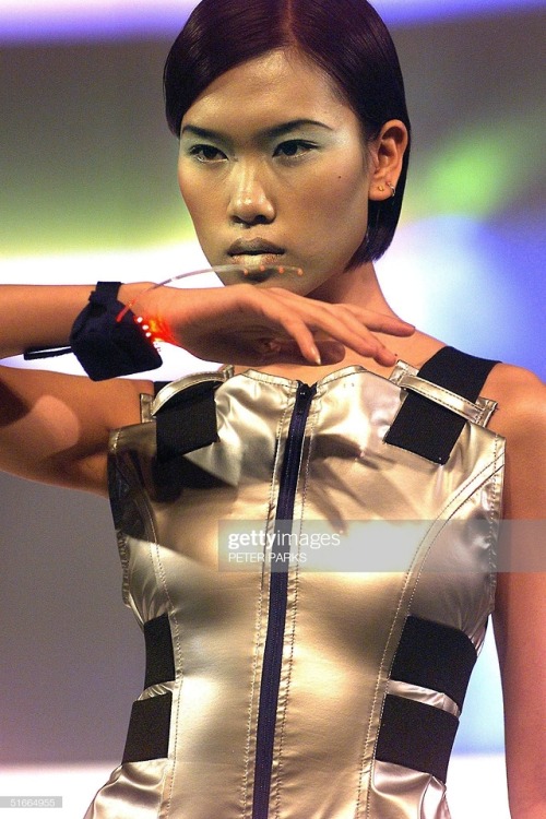 lame-beauty-item:Brave New Unwired World Technology Fashion Show, Hong Kong 1995